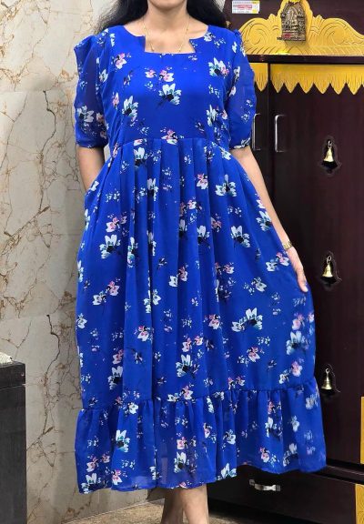 Georgette Feeding & non Feeding dress 🎁