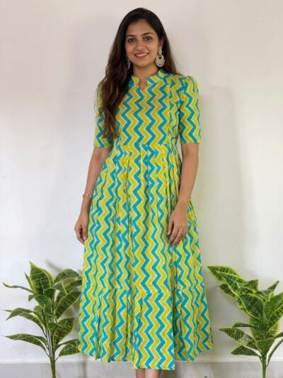 Soft Cotton 2 tier maxi with full cotton lining